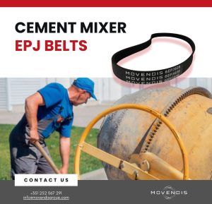 Read more about the article EPJ Belts for Cement Mixers: Strength, Grip, and Reliability